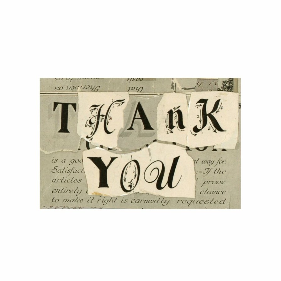 Living * | John Derian Living Thank You Postcard Pack Of 10