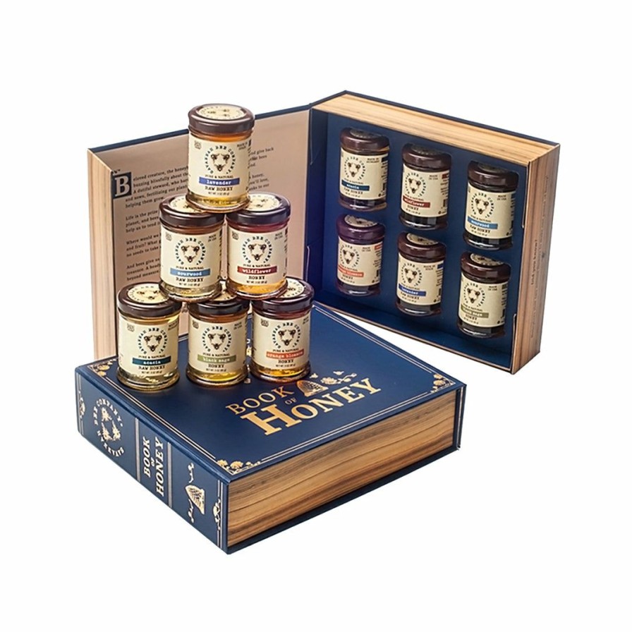 Kitchen * | Savannah Bee Company Book Of Honey Sampler