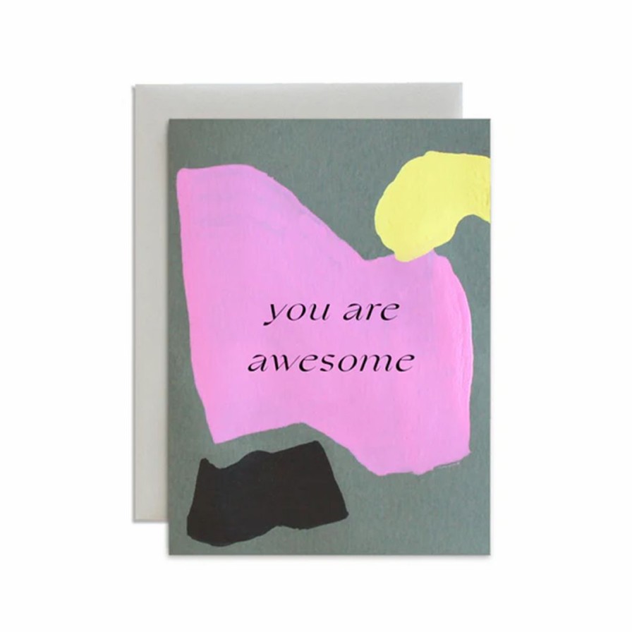 Study * | Moglea Weird Awesome Greeting Cards