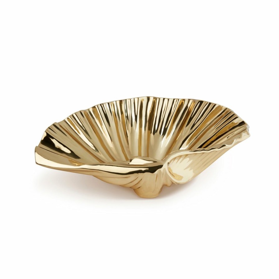 Living * | Aerin Summer Large Clamshell Bowl