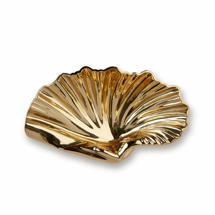 Living * | Aerin Summer Large Clamshell Bowl