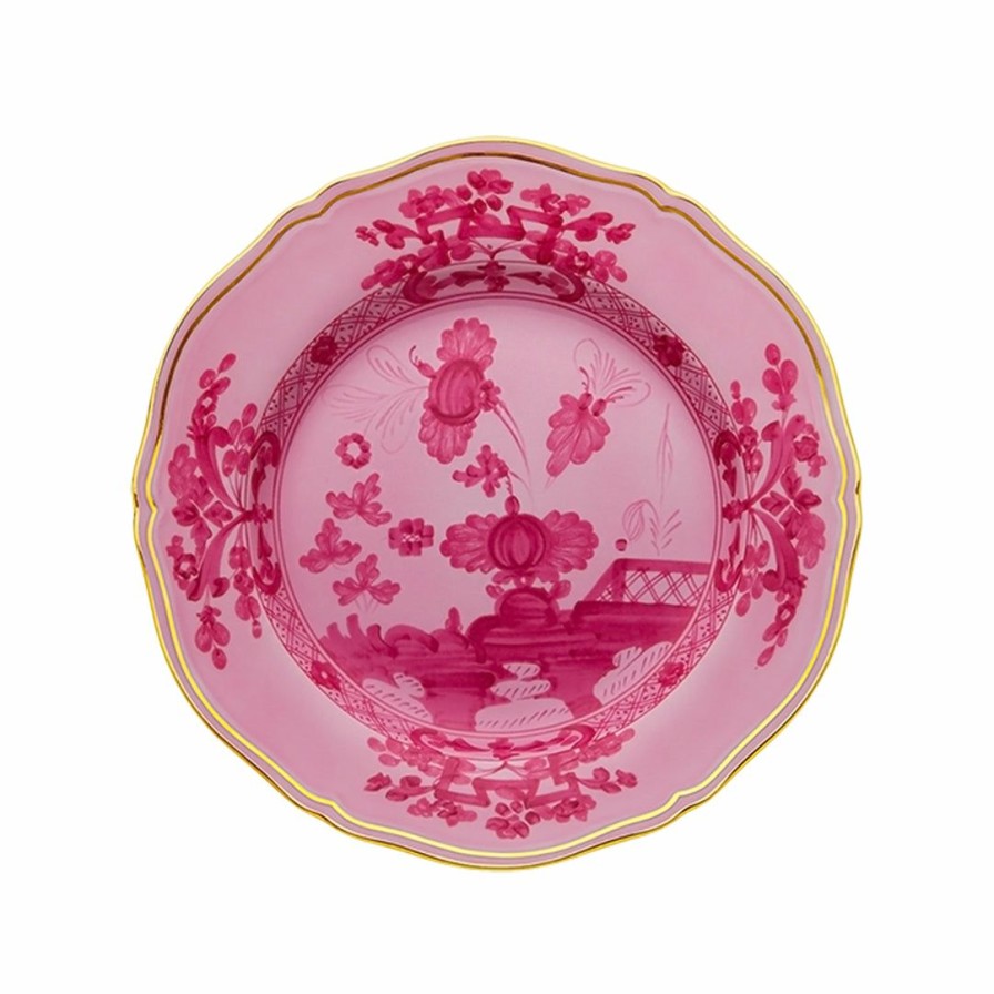 Kitchen * | Richard Ginori Oriente Italiano Flat Dessert Plate Porpora