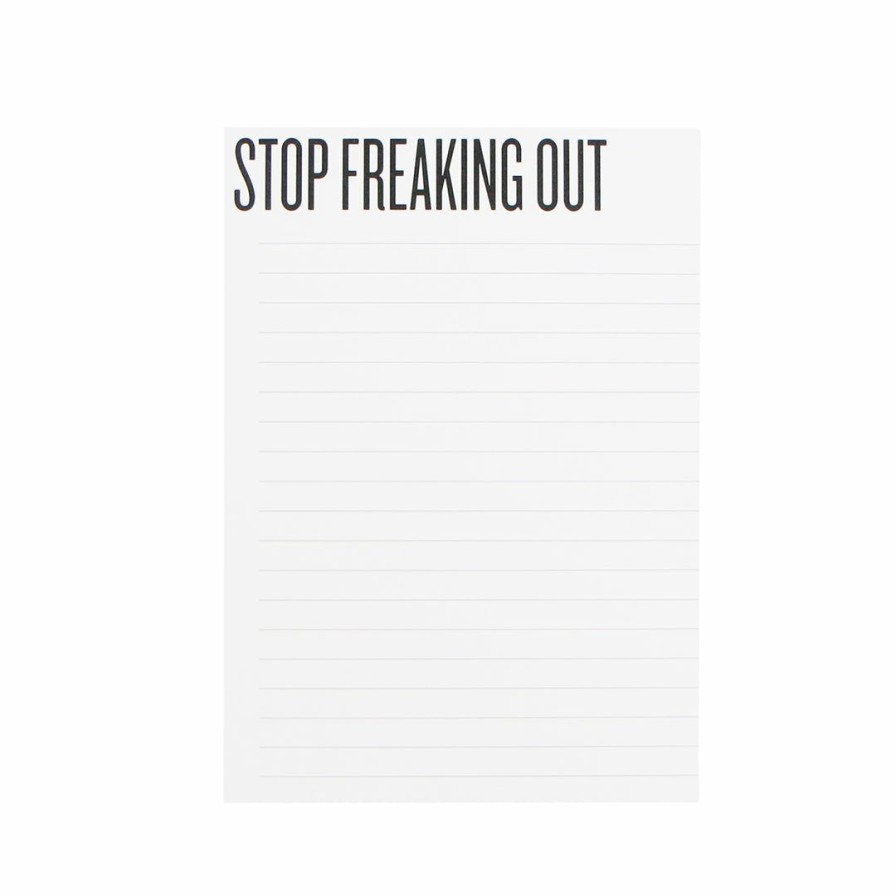 Study * | Read Between The Lines Study Stop Freaking Out Notepad