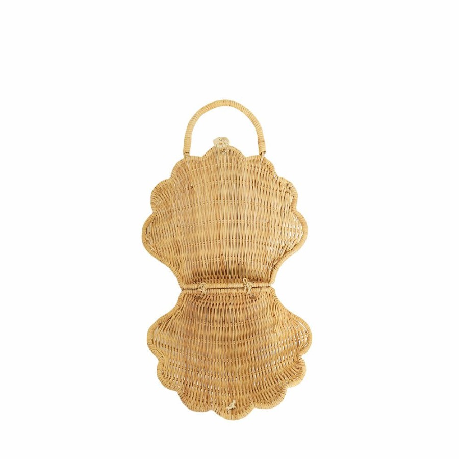 Accessories * | Olliella Straw Shell Bag