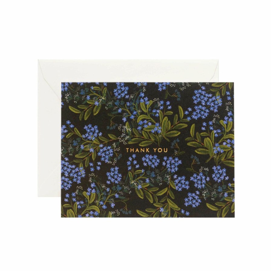 Study * | Rifle Paper Co Cornflower Thank You Card Greeting Cards