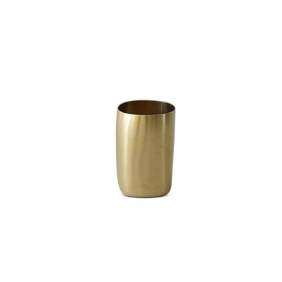 Living * | Tf Design Brushed Brass Cup Living