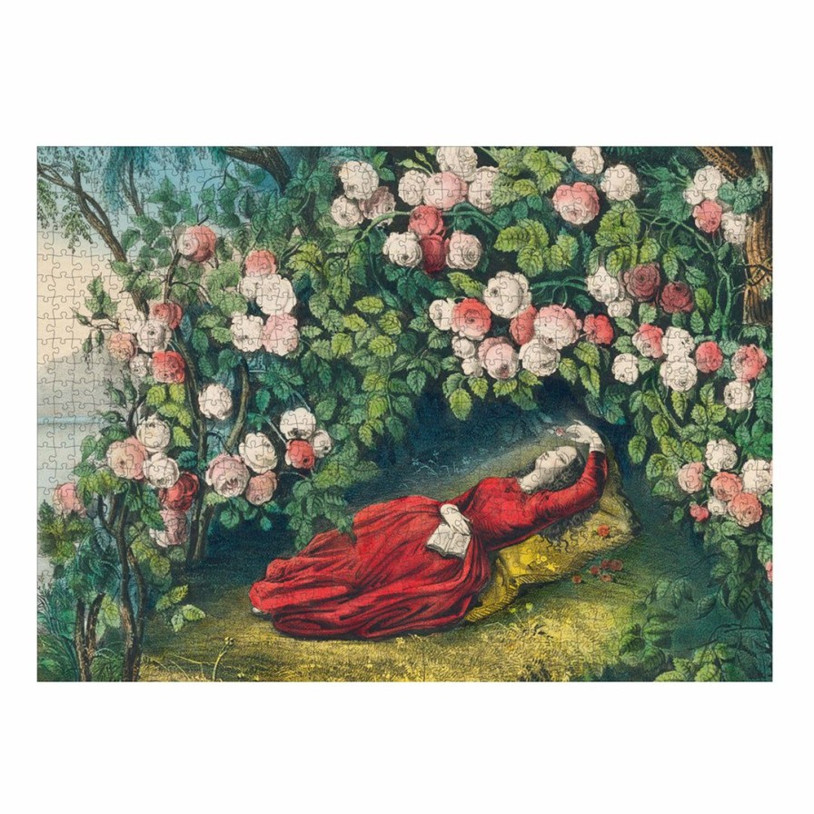 Nursery * | Artisan John Derian Bower Of Roses Puzzle Nursery