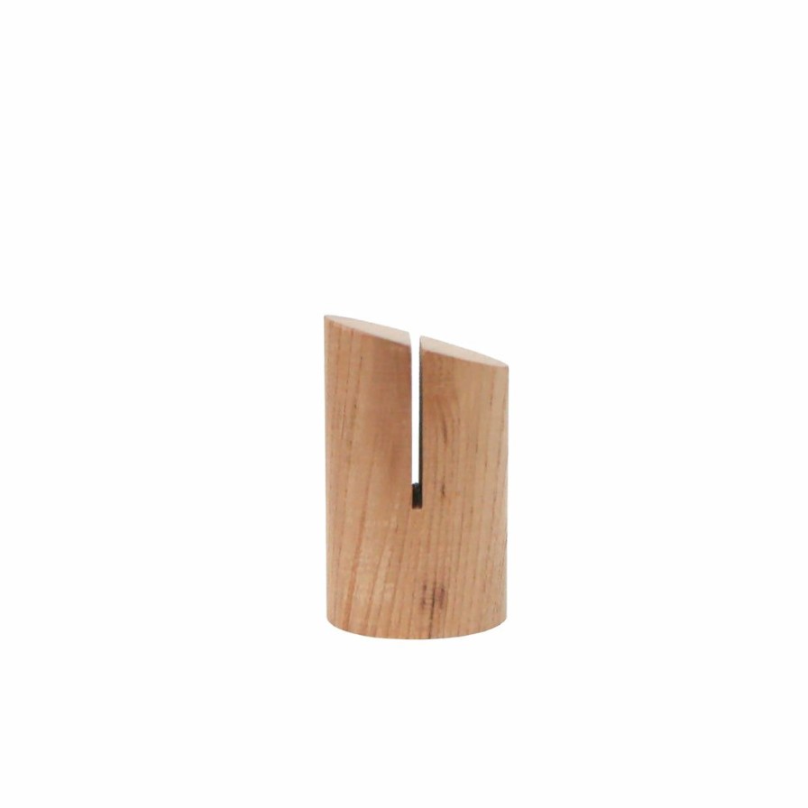 Kitchen * | Esselle Kitchen Cylinder Sign Holder Natural