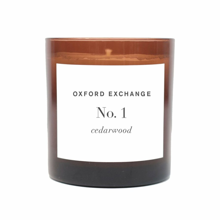 Bath * | Oxford Exchange Oe Candle No. 1 Cedarwood Bath