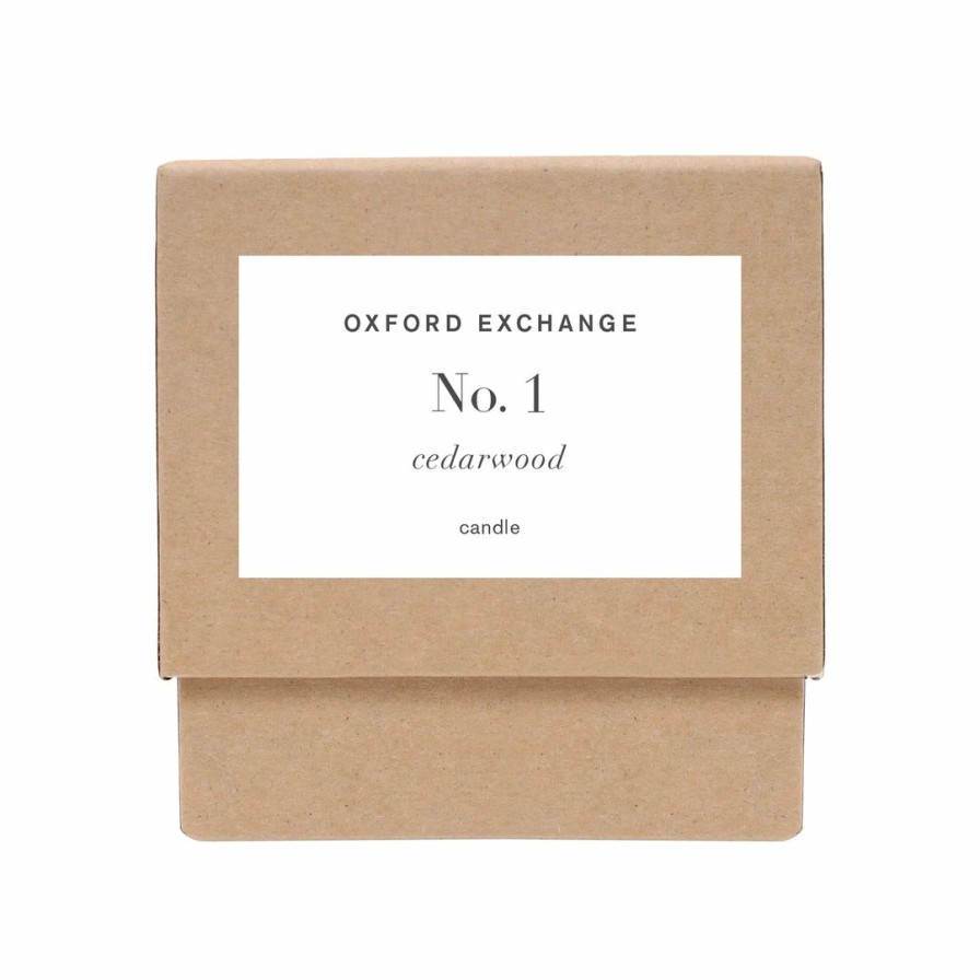 Bath * | Oxford Exchange Oe Candle No. 1 Cedarwood Bath