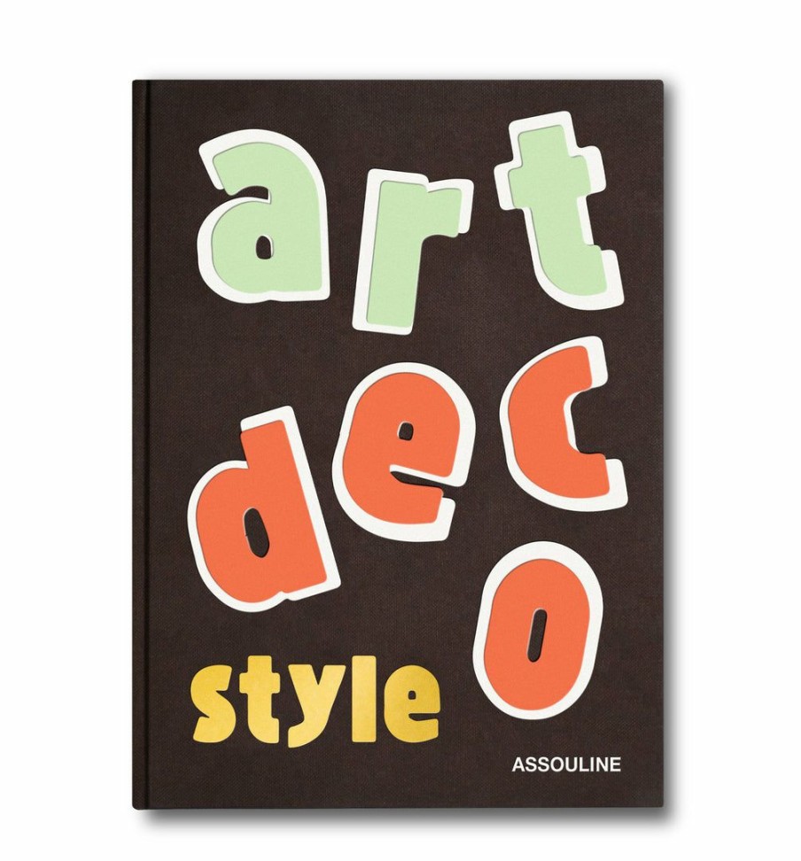 Living * | Assouline Art Deco Style Coffee Table Books