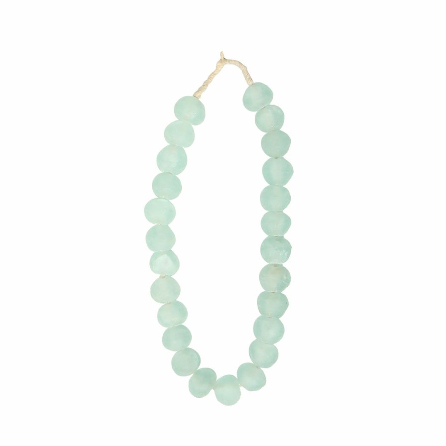 Living * | Jawar African Imports Summer African Beads Seafoam