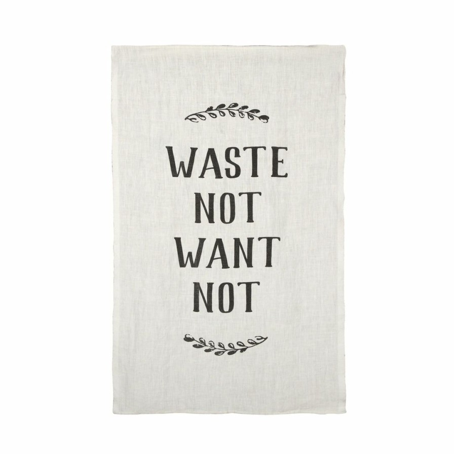 Kitchen * | Sir/Madam Tea Towel Waste Not, Want Not Kitchen