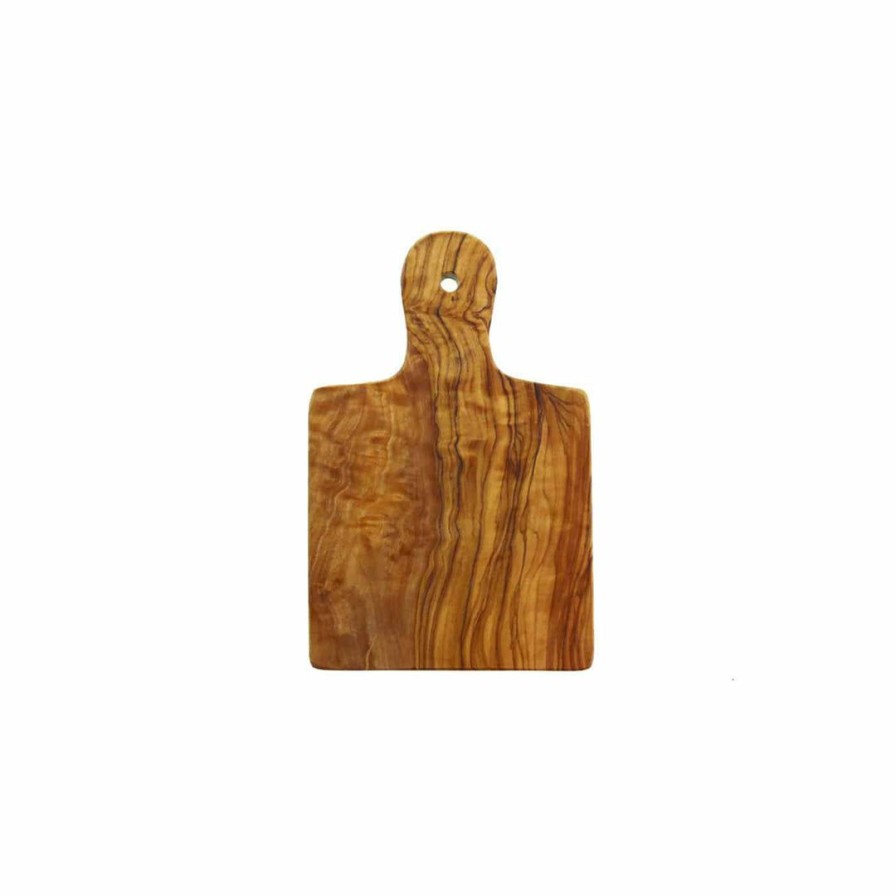 Kitchen * | Be Home Olive Wood Mini Board Square Kitchen