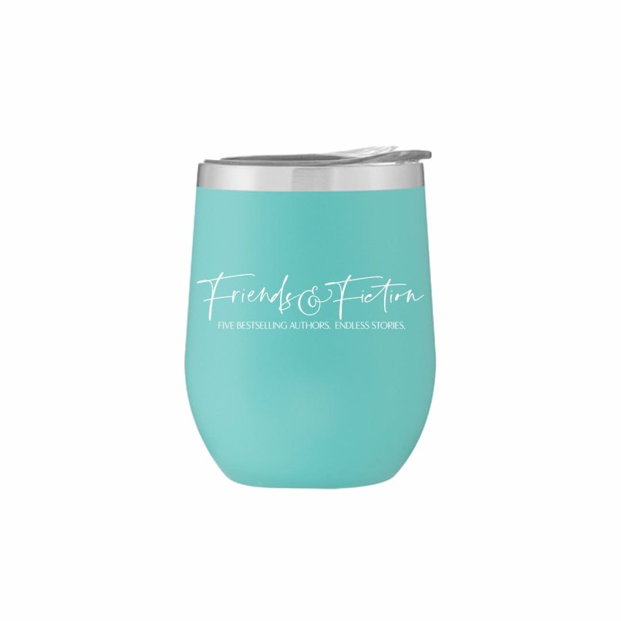 The Bookstore * | Friends & Fiction Wine Tumbler Kitchen