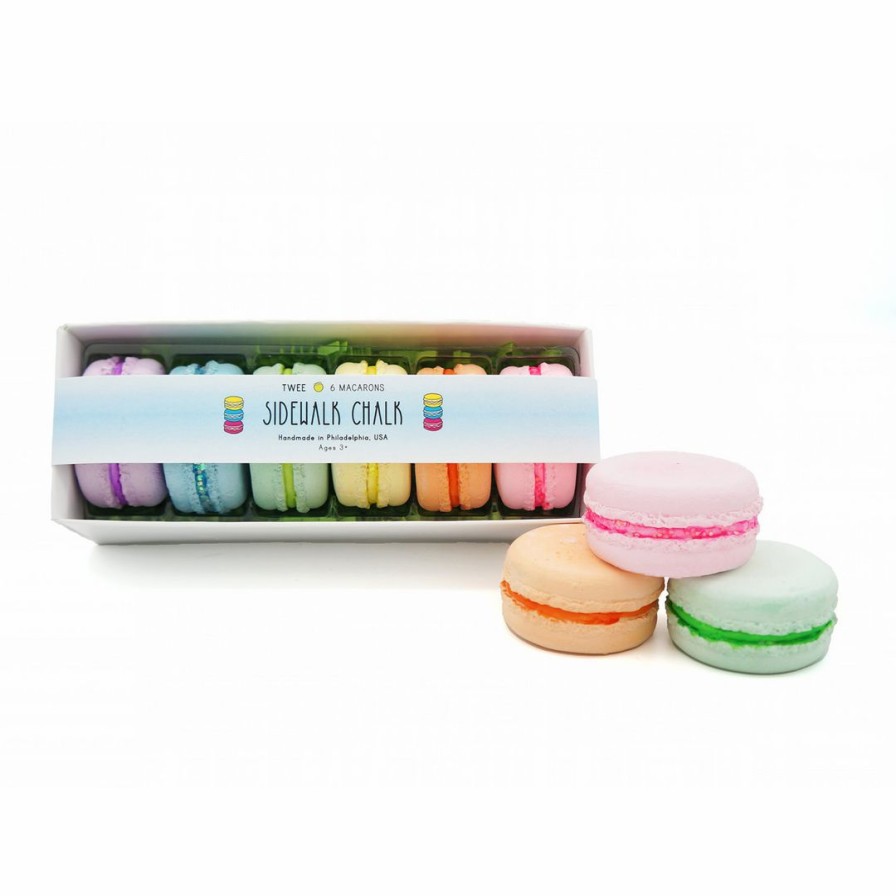 Nursery * | Twee Nursery Petite Macaron Sidewalk Chalk