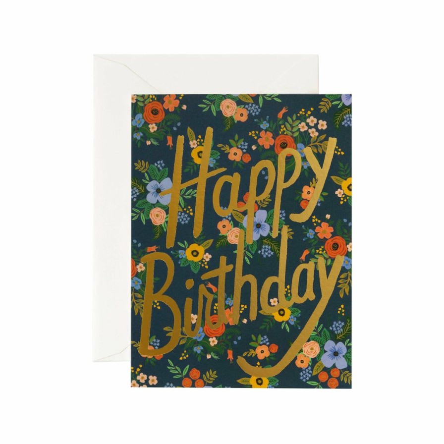 Study * | Rifle Paper Co Garden Birthday Card Greeting Cards