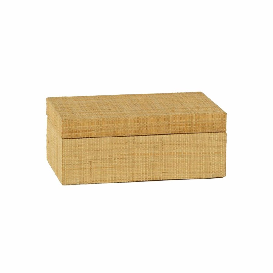 Living * | Zodax Living Bungalow Grasscloth Box X-Large