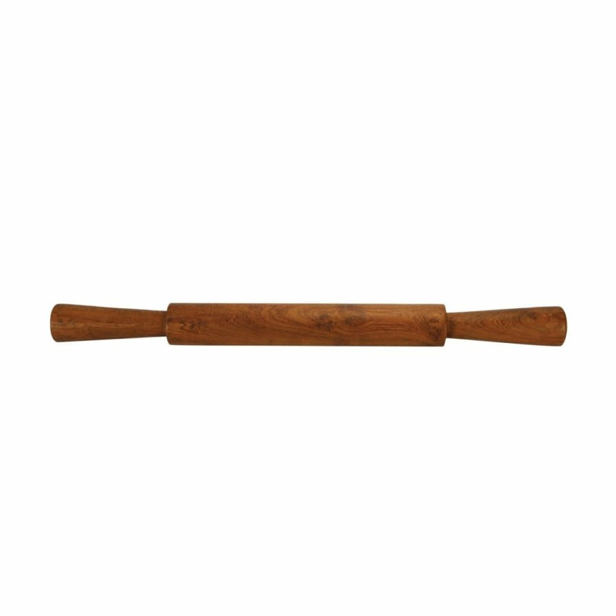 Kitchen * | Be Home Teak Rolling Pin Kitchen