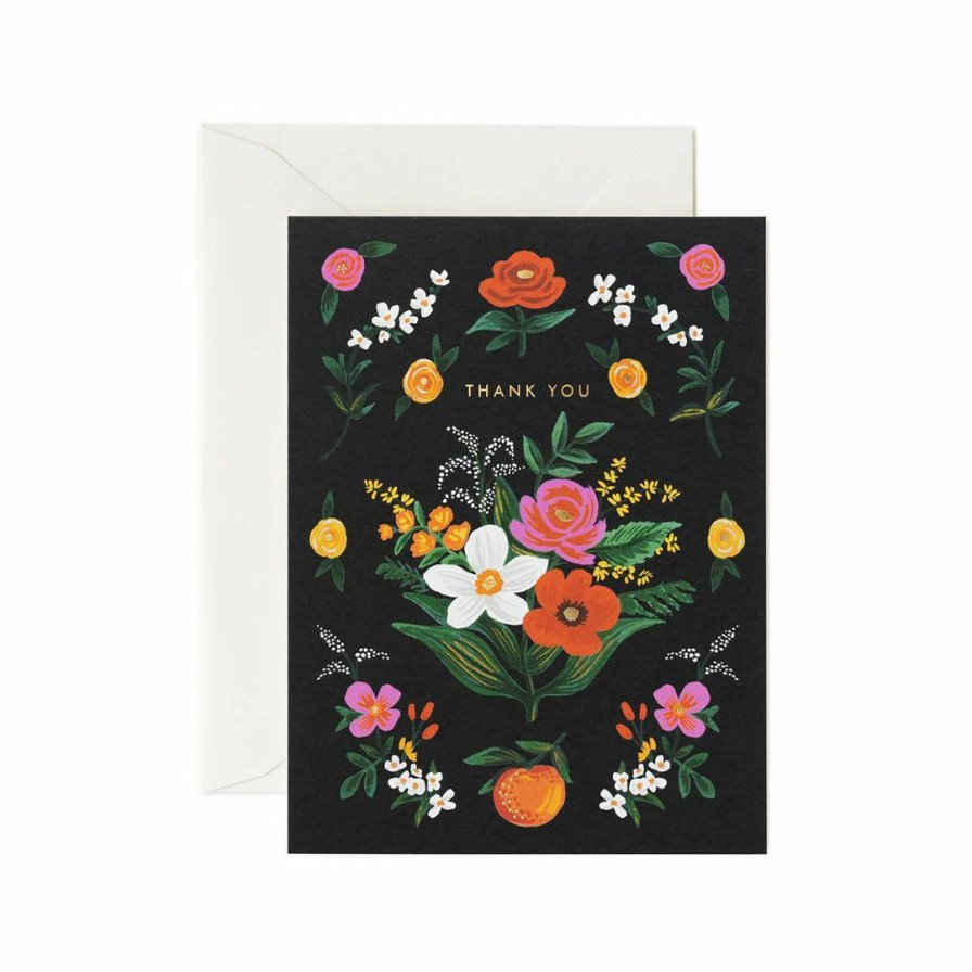 Study * | Rifle Paper Co Orangerie Thank You Card