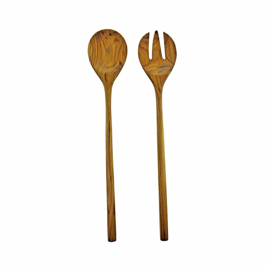 Kitchen * | Be Home Teak Serving Set Kitchen