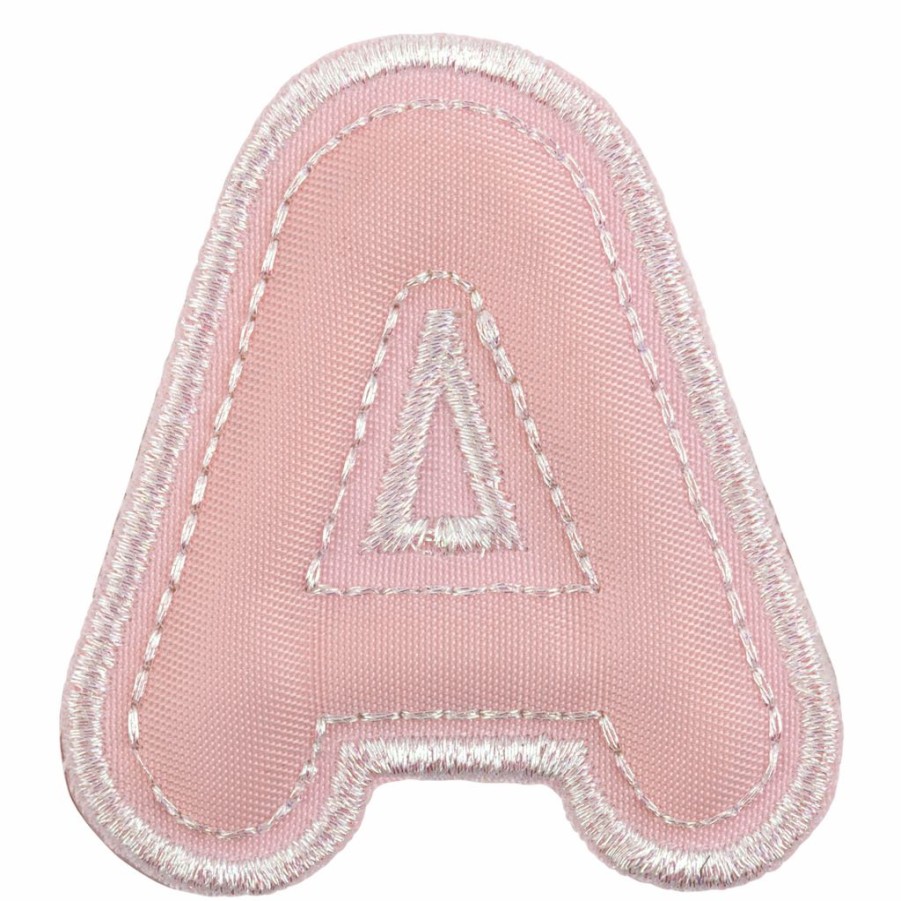 Accessories * | Stoney Clover Lane Accessories Puffy Alphabet Letters A-Z, Pink