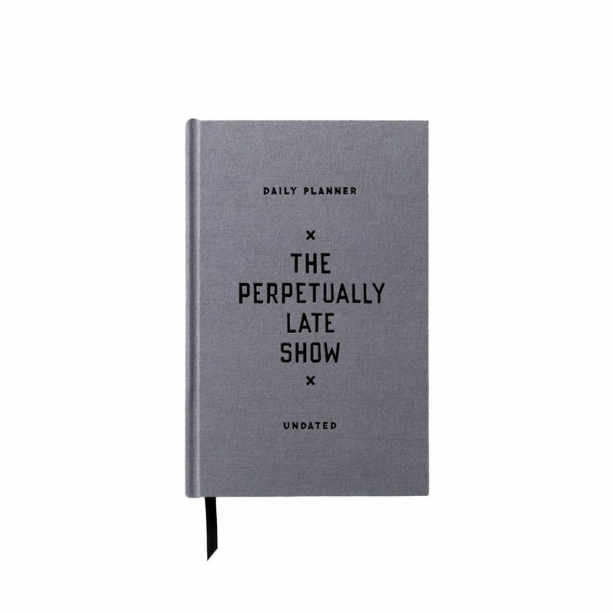 Study * | Brass Monkey The Perpetually Late Show Undated Planner