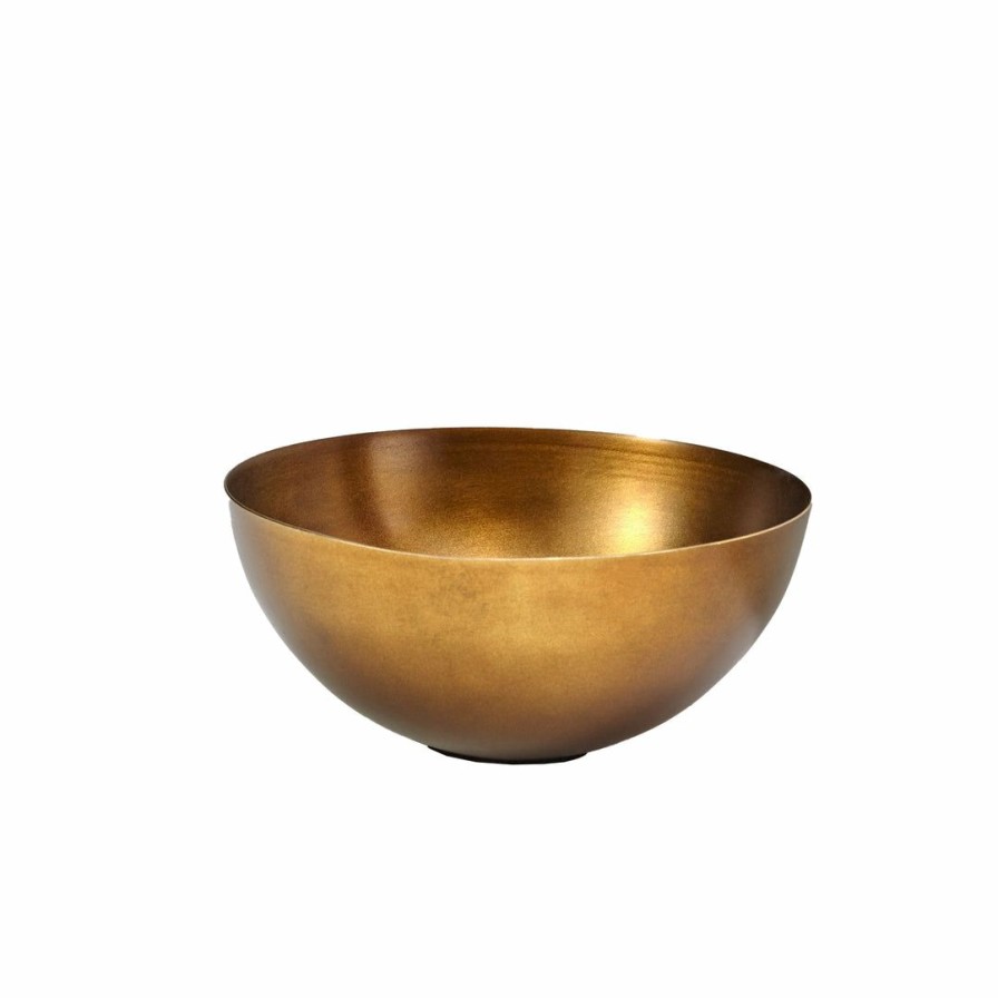 Kitchen * | Be Home Cobbled Aged Bronze Bowl Small